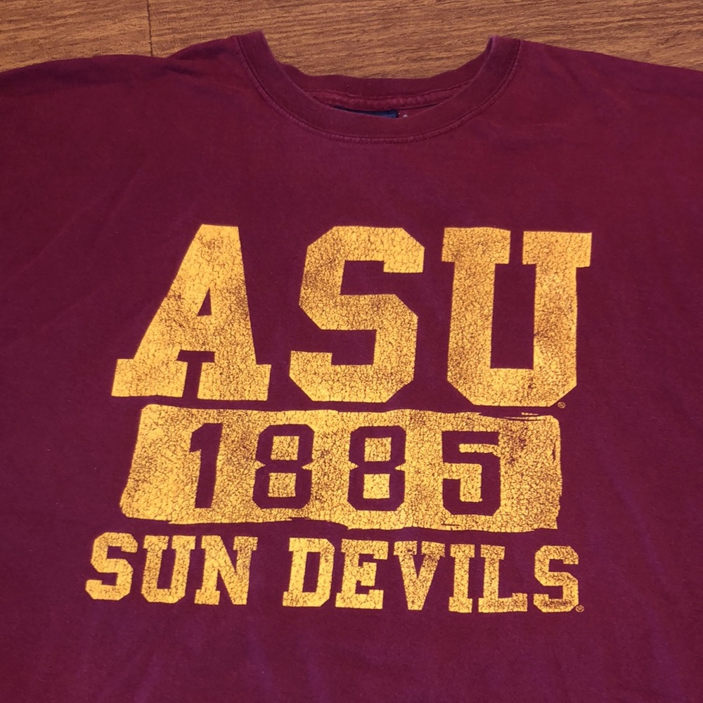 Vintage VTG XXL MV Sport Maroon T Tee Shirt